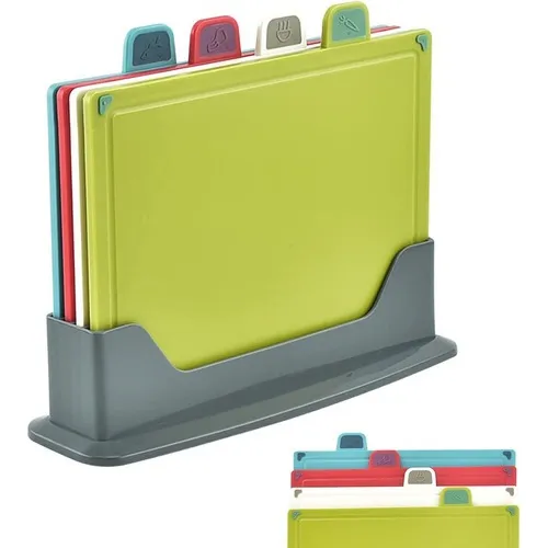 Tablas Para Picar Con Base Colores Indicadores 4 Pz
