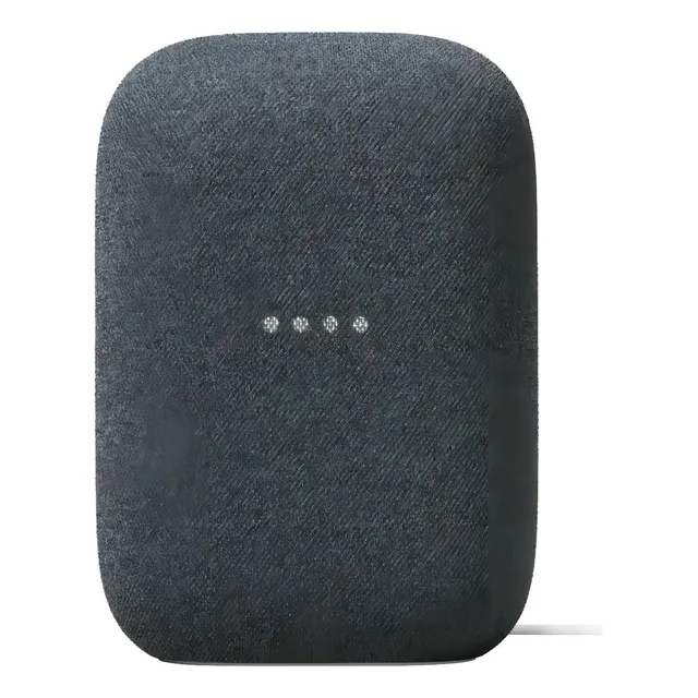 Google Nest Audio con asistente virtual Google Assistant charcoal