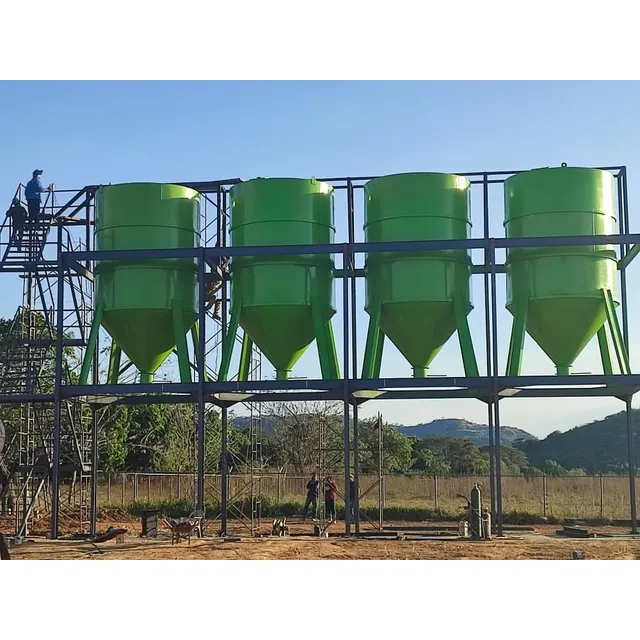 Silo Para Alimento Granos Maiz Cemento Cal Pego Fabricante.