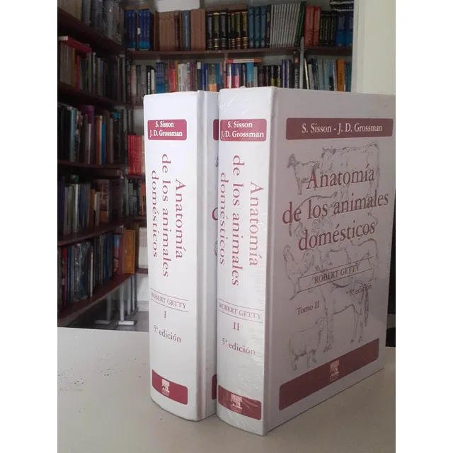 Anatomía De Los Animales Domésticos Sisson Grossman  2 Tomos