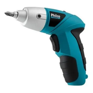 Chave De Fenda Sem Fio Philco Ppf01 4.8v Azul Chave De Fenda Sem Fio Philco Ppf01 4.8v Azul