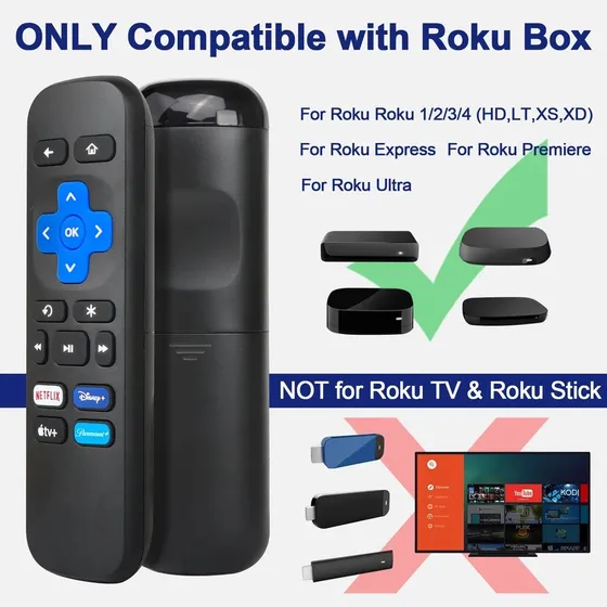 Control Remoto De Reemplazo Para Roku Express Premiere Ultra