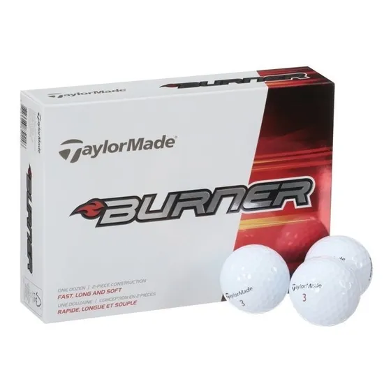 12 Pelotas De Golf Taylor Made Burner Fast, Long And Soft