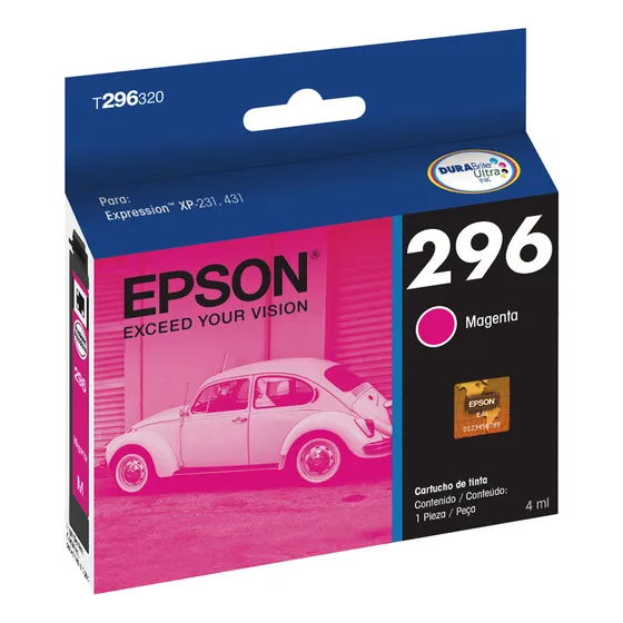 Cartucho De Tinta Epson Magenta T296