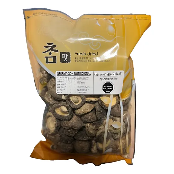 Shiitake Deshidratado 300 Gr Champiñón Seco Coreano