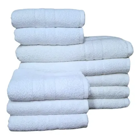 Kit 10 Toalhas 5 Banho 5 Rosto Hotel Pousada