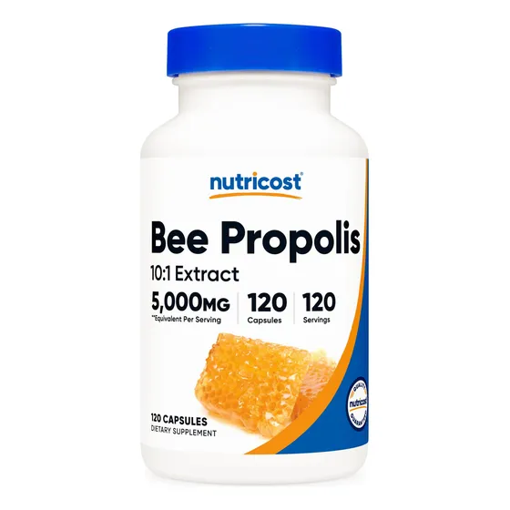 Suplemento Dietético Nutricost Bee Propolis 5000 Mg 120 Cáps