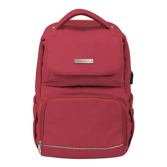 Carestino Berna Mochila Maternal Rojo