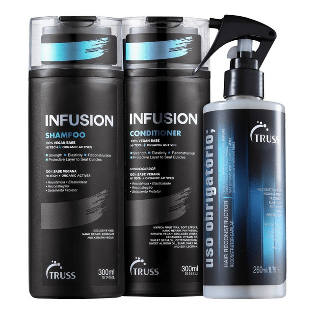 Kit Truss Infusion Shampoo+condicionador+uso Obrigatório Kit Truss Infusion Shampoo+condicionador+uso Obrigatório