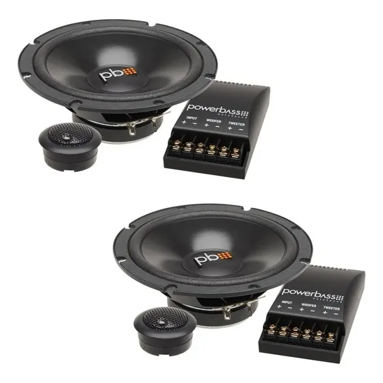 Componentes 6 Pulgadas Power Bass S-60c 210 Watts Nuevos