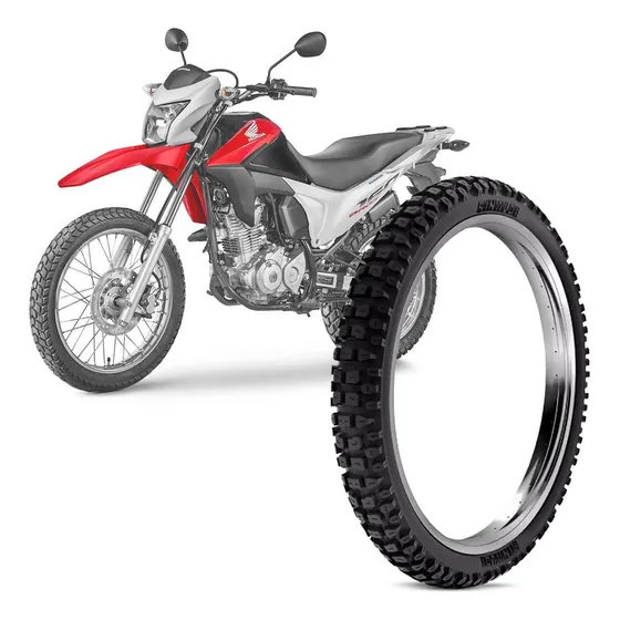 Pneu Moto Nxr 160 Bros Rinaldi 90/90-19 52p Dianteiro Rt36