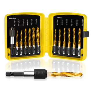 13pz 3 In 1 Juego Broca De Acero Hss Titanium Para Metal 13pz 3 In 1 Juego Broca De Acero Hss Titanium Para Metal