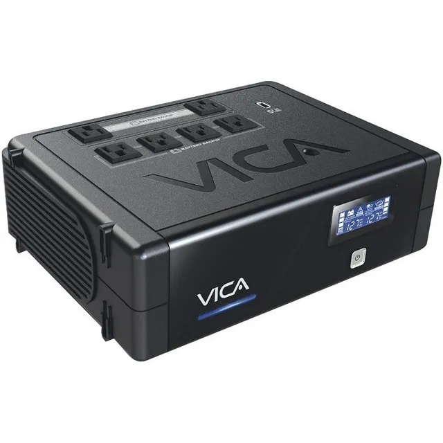 No Break Con Regulador Vica Revolution 700va 400w 6 Contacto