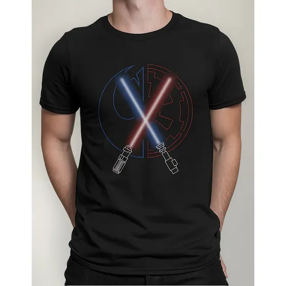 Camisa, Camisetas Star Wars Rogue One Darth Vader Filmes