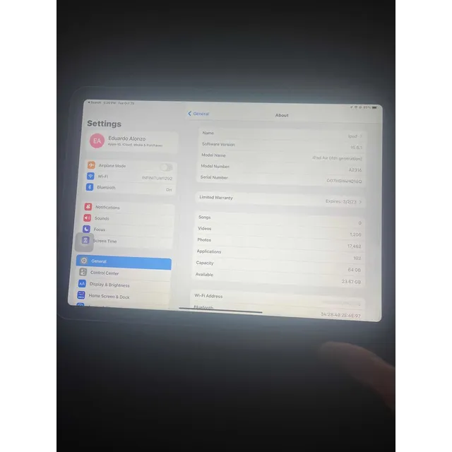 iPad A2316