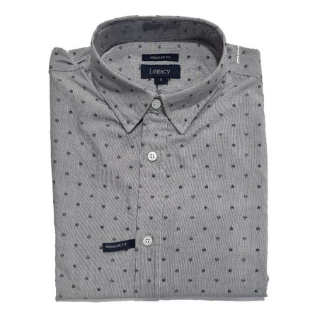 Camisa Legacy Manga Larga Rayada Estampada Camisa Legacy Manga Larga Rayada Estampada