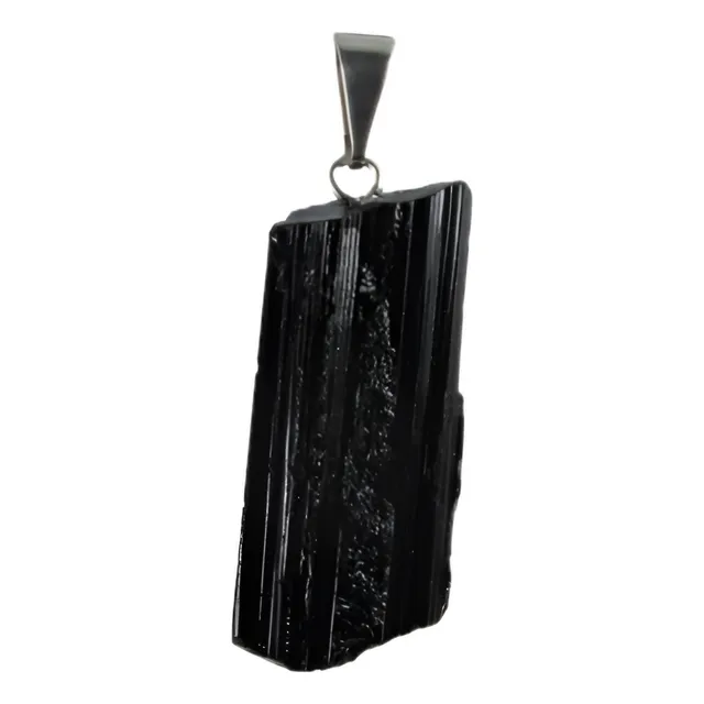 Lindo Pingente De Turmalina Negra - Prosperity Minerais