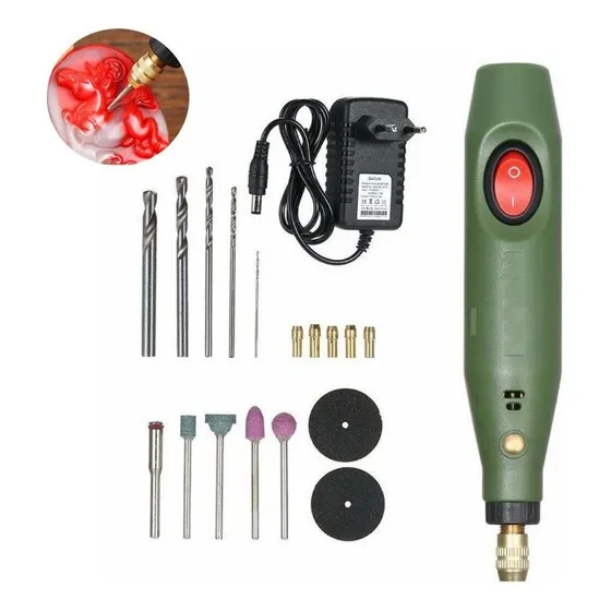 Kit De Moagem De Ferramentas Elétricas + Acessórios.