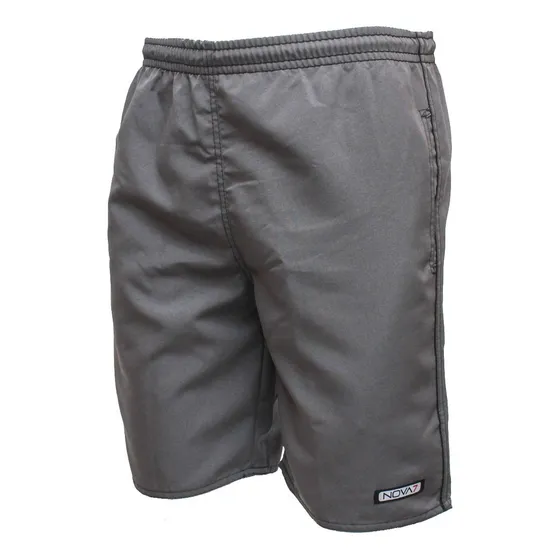 Bermuda Tactel De Elástico Extra Plus Size Masculino Bolsos 