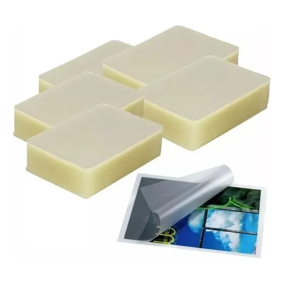 Pack 100 Micas Carnet Termolam. Plasti. Ofertasclaras.140001