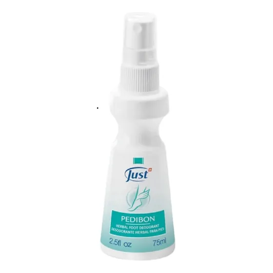Desodorante Pies Pedibon Just-spray 75ml.100 % Natural 