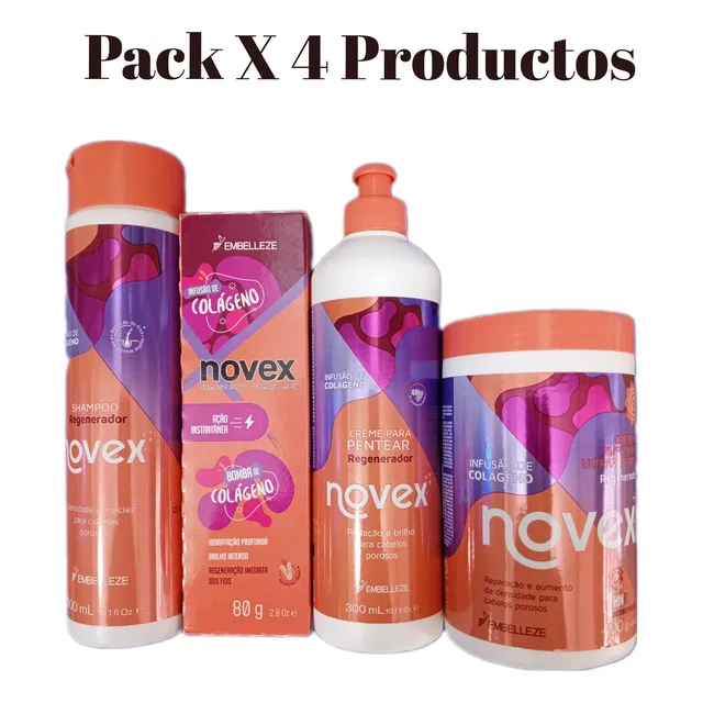 Novex Colágeno Brillo Intenso - g a $92