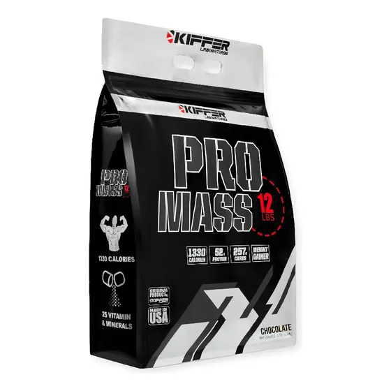 Ganador De Peso Pro Mass 12lbs - Kiffer Sabor Chocolate