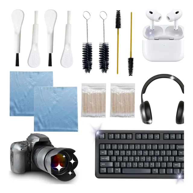 Limpieza Auriculares Manos Libres Limpiador Celular Kit 110