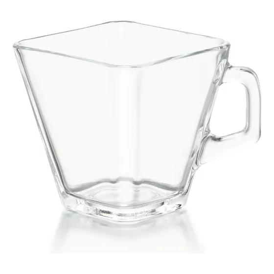  Set 6 Tazas De Café Te Vidrio Premium 300ml Tempo Libbey