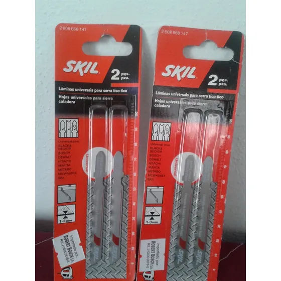 Hojas  Para Sierra Caladora Marca Skil 24 Dientes.universal
