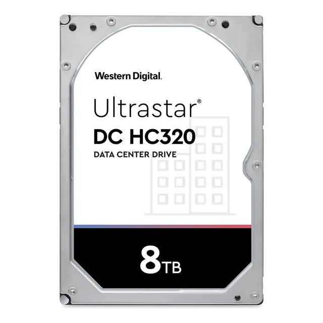 Disco Duro Interno Hgst Wd Ultrastar 3.5 8tb Sata3 7200rpm Color Gris