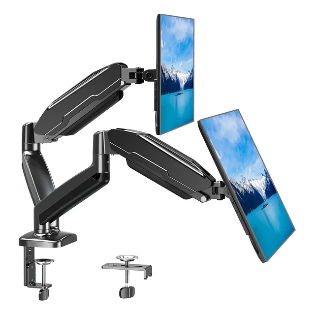 Mount Pro Montaje Para Monitor Dual Se Adapta A La Pantalla 