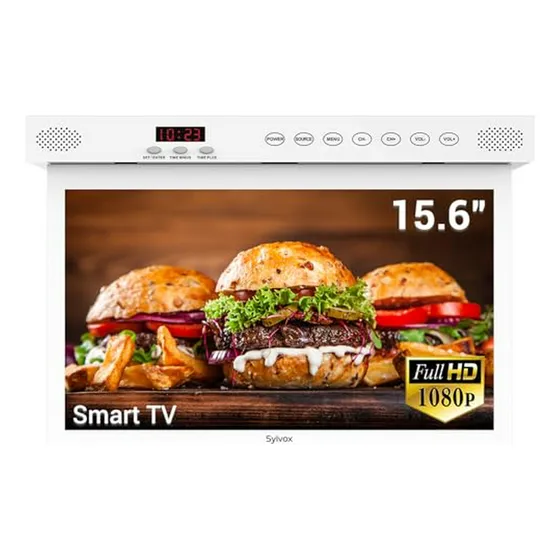 Televisor De Cocina Sylvox 15 6 , Smart Tv Google Play, Wifi