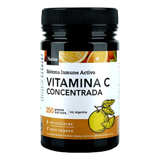 Suplemento Vitamina C Concentrada En Polvo X 250gr