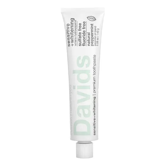 Crema Dental Davids Sensitive Whitening Hidroxiapatita 149g