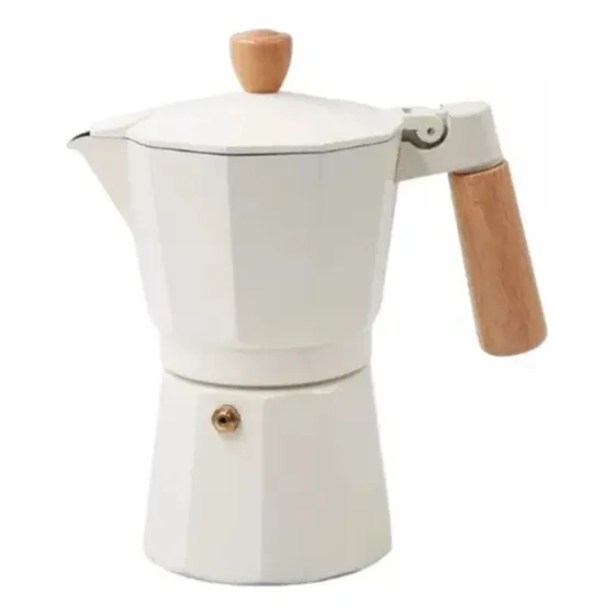Cafetera Aluminio Tipo Italiana Expreso Para Fuego Cafetera