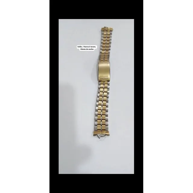 Brazalete Para Seiko Y Orient. Hombre. Nuevo