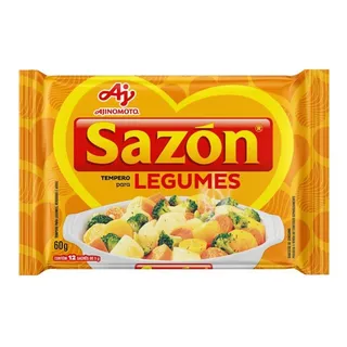 Tempero Para Legumes Sazon 60g Tempero Para Legumes Sazon 60g