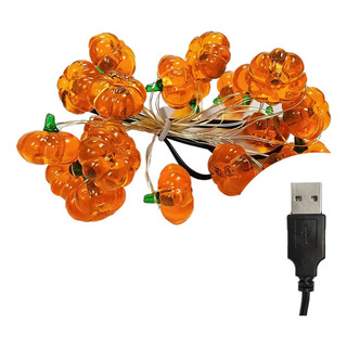 Mc Luces Led Con Forma De Calabaza Y Alambre De Cobre Mc Luces Led Con Forma De Calabaza Y Alambre De Cobre