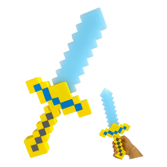 Juguete Espada De Minecraft Sonidos Y Luz Minecraft Juguetes