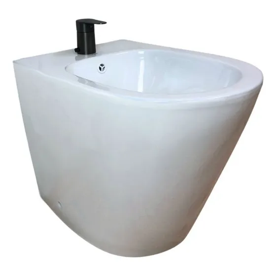 Bidet Vip Dmc Loza Blanco Con Transferencia 525x350x405mm
