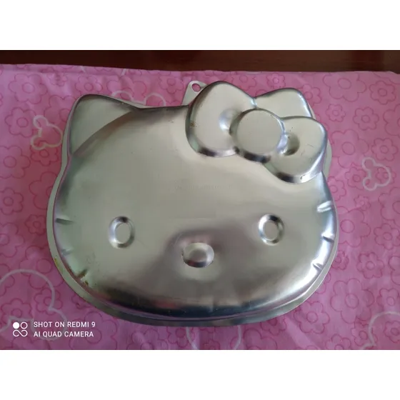 Molde Para Torta. Rostro De Hello Kitty. Nueva