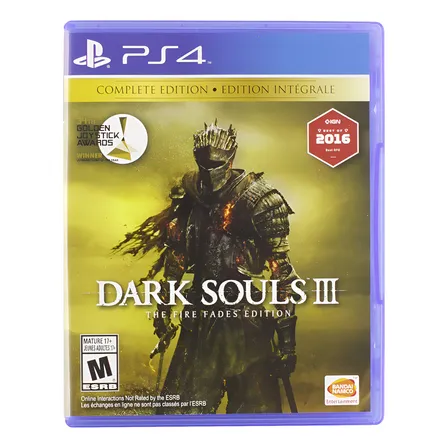 Dark Souls 3 The Fire Fades Edition Ps4 Mídia Física