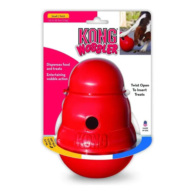Kong Wobbler S - Dispensador De Premios Para Mascotas