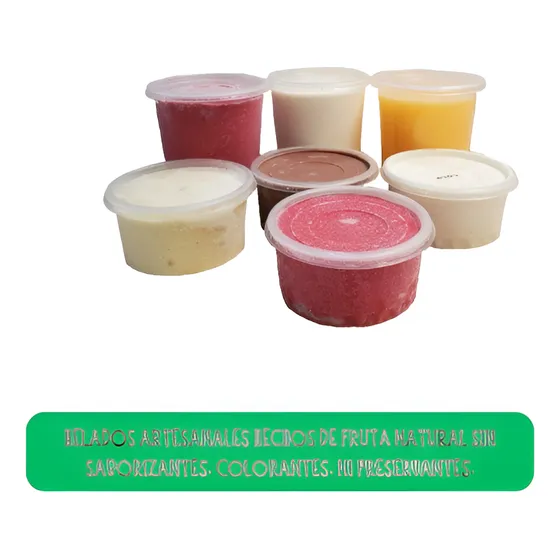 Helados Artesanales De Fruta Natural