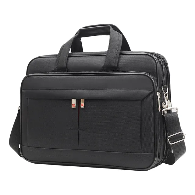 Portafolio Maletín Porta Laptop Ejecutivo Impermeable 15.6 Color Negro mod 2 Tamaño de pantalla de la laptop 15