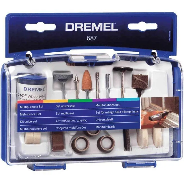 Kit Multiuso Dremel 687 - 52 Accesorios
