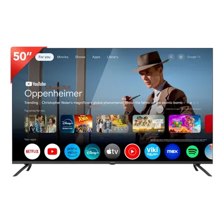 Televisor Smart Tv Led Aiwa 50'' 4k Sistema Google Tv