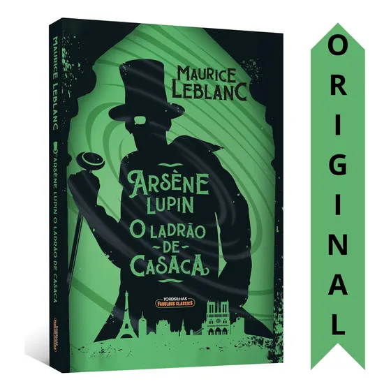 Maurice Leblanc | Arsène Lupin: O Ladrão De Casaca | Clássico Da Ficção Policial Francesa | Capa Mole