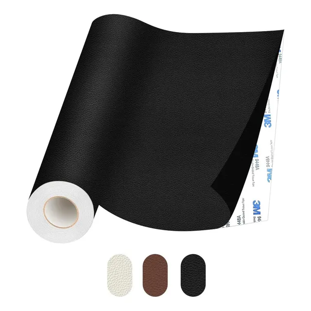 Wf Cuerina Adhesiva Kit De Parches De Reparación De Piel,